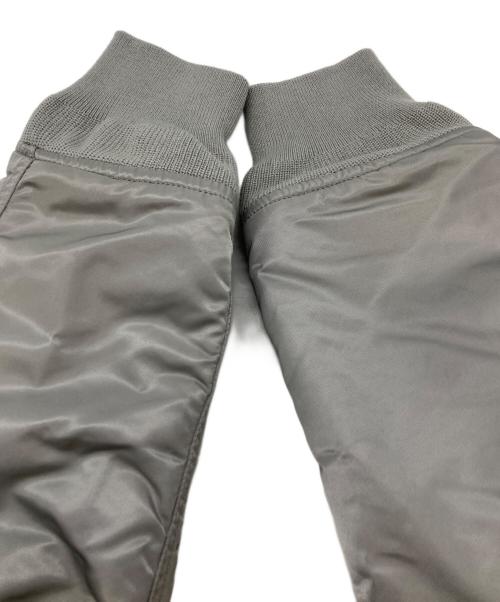 ALPHA（アルファ）ALPHA (アルファ) リバーシブルフライトジャケット グレー×レッド サイズ:XLの古着・服飾アイテム