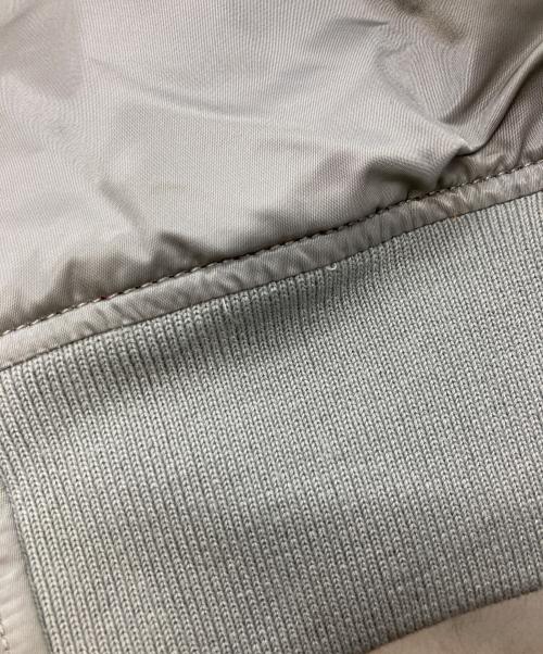 ALPHA（アルファ）ALPHA (アルファ) リバーシブルフライトジャケット グレー×レッド サイズ:XLの古着・服飾アイテム