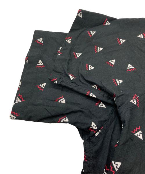 SUGAR CANE（シュガーケーン）SUGAR CANE (シュガーケーン) NATIVE AMERICAN BANDANA PRINT OPEN SHIRT ブラック サイズ:16の古着・服飾アイテム