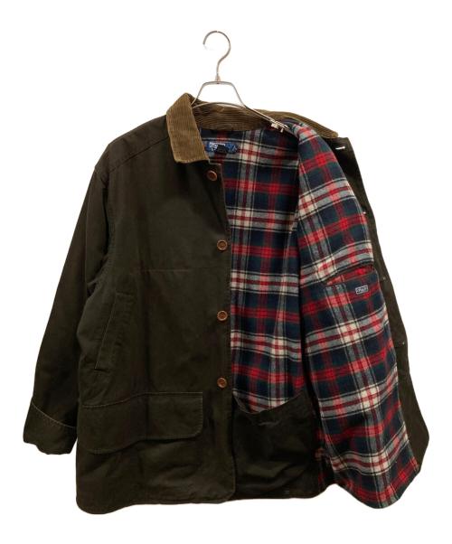POLO RALPH LAUREN（ポロ・ラルフローレン）POLO RALPH LAUREN (ポロ・ラルフローレン) ハンティングジャケット ブラウン サイズ:XLの古着・服飾アイテム