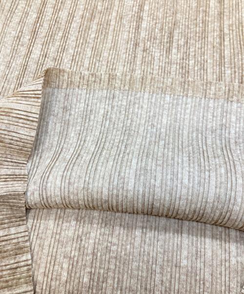 PLEATS PLEASE（プリーツプリーズ）PLEATS PLEASE (プリーツプリーズ) カットソー ベージュ サイズ:3の古着・服飾アイテム