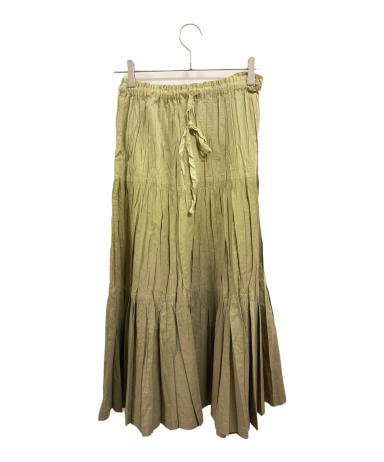 中古・古着通販】PLEATS PLEASE (プリーツプリーズ) スカート グリーン