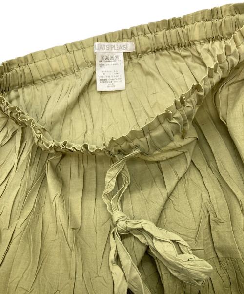 PLEATS PLEASE（プリーツプリーズ）PLEATS PLEASE (プリーツプリーズ) スカート グリーン サイズ:3の古着・服飾アイテム