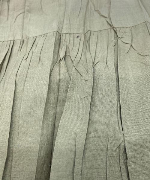 PLEATS PLEASE（プリーツプリーズ）PLEATS PLEASE (プリーツプリーズ) スカート グリーン サイズ:3の古着・服飾アイテム