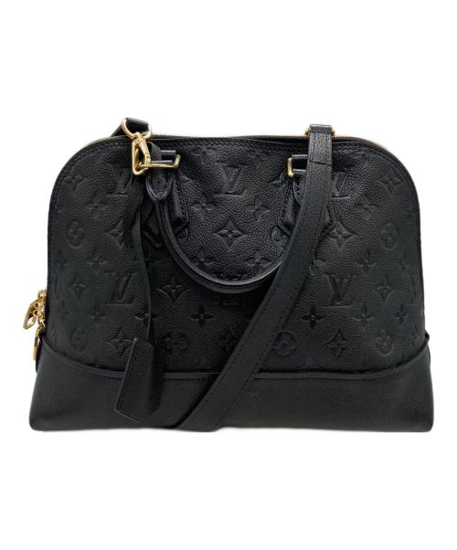 LOUIS VUITTON（ルイ ヴィトン）LOUIS VUITTON (ルイ ヴィトン) 2WAYバッグ ブラック×ゴールドの古着・服飾アイテム