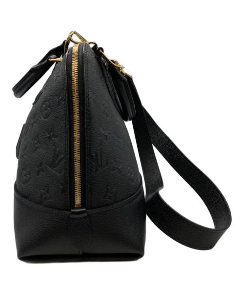 LOUIS VUITTON（ルイ ヴィトン）LOUIS VUITTON (ルイ ヴィトン) 2WAYバッグ ブラック×ゴールドの古着・服飾アイテム