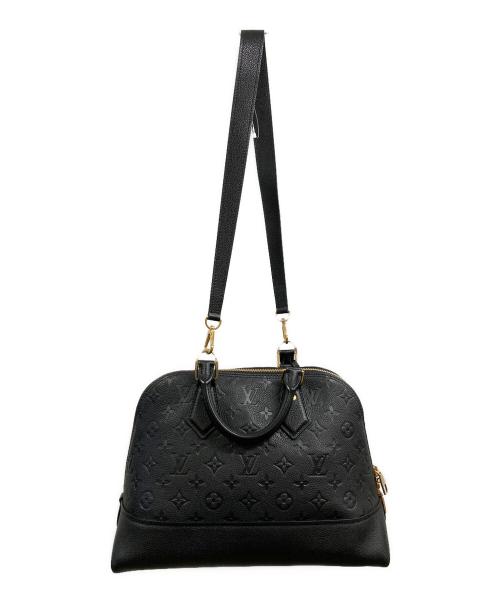 LOUIS VUITTON（ルイ ヴィトン）LOUIS VUITTON (ルイ ヴィトン) 2WAYバッグ ブラック×ゴールドの古着・服飾アイテム