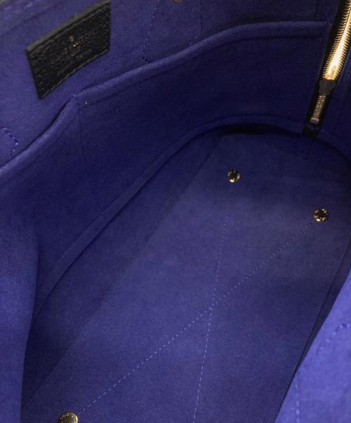 LOUIS VUITTON（ルイ ヴィトン）LOUIS VUITTON (ルイ ヴィトン) 2WAYバッグ ブラック×ゴールドの古着・服飾アイテム