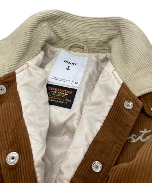 FIDELITY（フィデリティー）FIDELITY (フィデリティー) SKOOKUM (スクーカム) AWARD JACKET ブラウン サイズ:Mの古着・服飾アイテム
