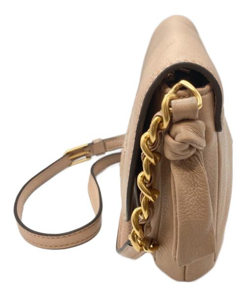 TORY BURCH（トリーバーチ）TORY BURCH (トリーバーチ) ショルダーバッグ ベージュの古着・服飾アイテム