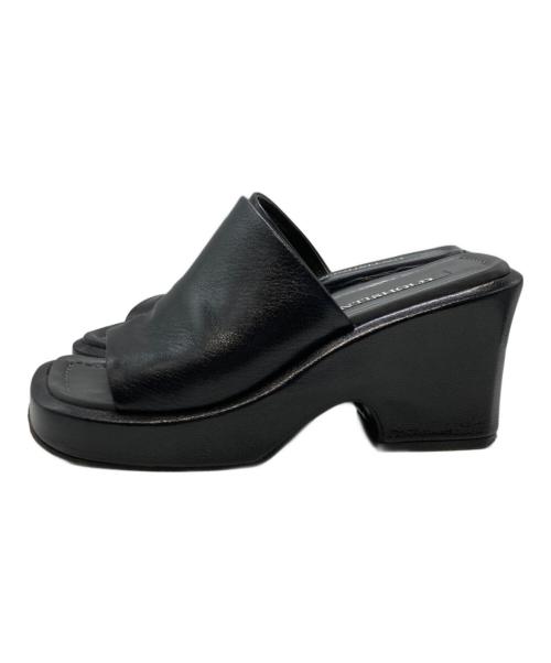 UNTISHOLD（アンチショルド）UNTISHOLD (アンチショルド) MARTA ブラック サイズ:37の古着・服飾アイテム