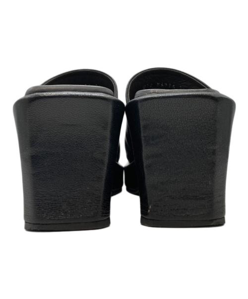 UNTISHOLD（アンチショルド）UNTISHOLD (アンチショルド) MARTA ブラック サイズ:37の古着・服飾アイテム