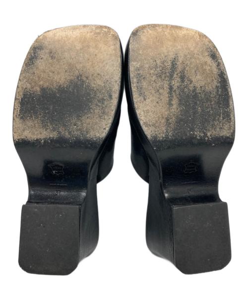 UNTISHOLD（アンチショルド）UNTISHOLD (アンチショルド) MARTA ブラック サイズ:37の古着・服飾アイテム