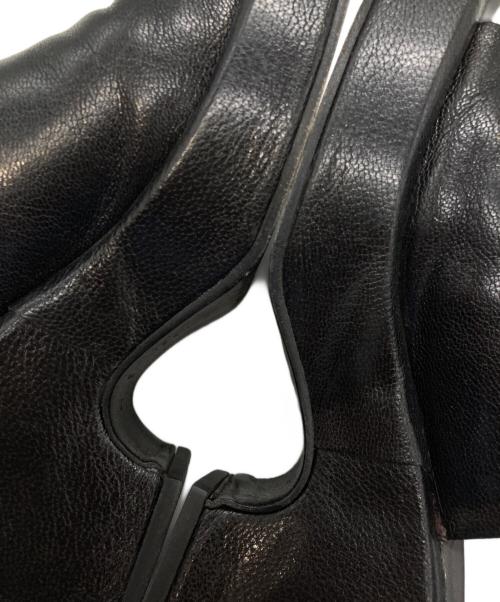 UNTISHOLD（アンチショルド）UNTISHOLD (アンチショルド) MARTA ブラック サイズ:37の古着・服飾アイテム