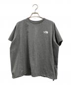 THE NORTH FACEザ ノース フェイス）の古着「ドローストリングTシャツ」｜グレー
