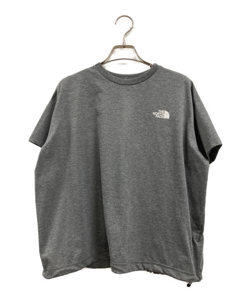 THE NORTH FACE（ザ ノース フェイス）THE NORTH FACE (ザ ノース フェイス) ドローストリングTシャツ グレー サイズ:Ⅿの古着・服飾アイテム