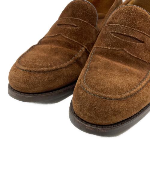 berwick（バーウィック）berwick (バーウィック) スウェードローファー ブラウン サイズ:5 1/2の古着・服飾アイテム