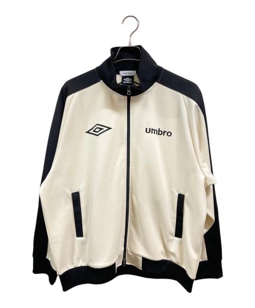 UMBRO（アンブロ）UMBRO (アンブロ) niko and (ニコアンド) 別注TRACK JACKET ホワイト サイズ:Lの古着・服飾アイテム