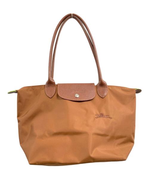 LONGCHAMP（ロンシャン）LONGCHAMP (ロンシャン) プリアージュトートバッグ ブラウンの古着・服飾アイテム