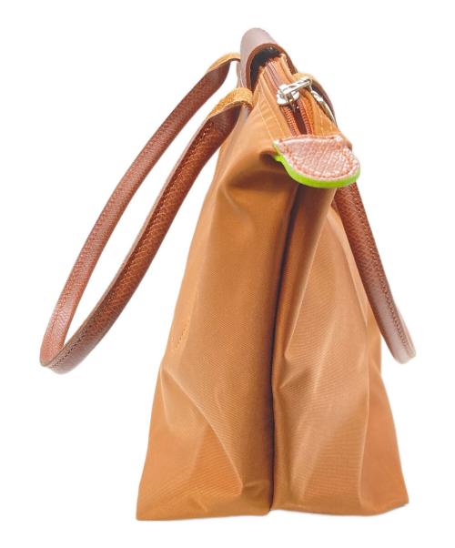 LONGCHAMP（ロンシャン）LONGCHAMP (ロンシャン) プリアージュトートバッグ ブラウンの古着・服飾アイテム
