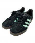 ）の古着「adidas GAZELLE INDOOR CORE BLACK/CLEAR MINT/GUM」｜ブラック