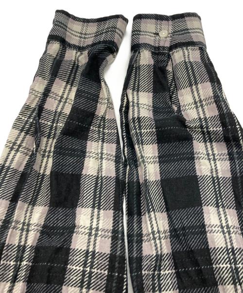 SUPREME（シュプリーム）SUPREME (シュプリーム) 24SS Printed Hooded Flannel Shirt ブラック サイズ:Sの古着・服飾アイテム