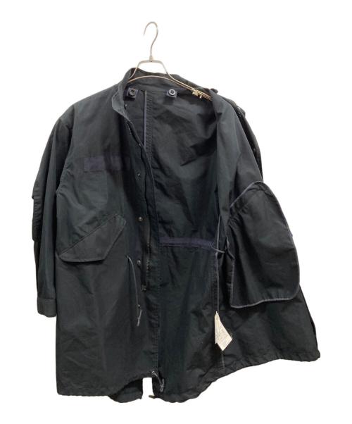 sacai（サカイ）sacai (サカイ) オックスフォード モッズコート ネイビー サイズ:1の古着・服飾アイテム