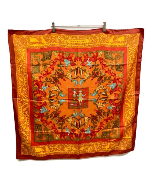 HERMES（エルメス）HERMES (エルメス) EARLY AMERICA オレンジの古着・服飾アイテム