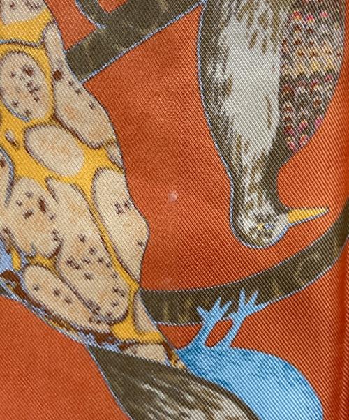 HERMES（エルメス）HERMES (エルメス) EARLY AMERICA オレンジの古着・服飾アイテム