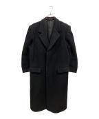 A.A.Rアール）の古着「アルパカモヘア混コート」｜ブラック