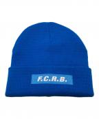 F.C.R.B.エフシーレアルブリストル）の古着「EMBROIDERY LOGO BEANIE」｜ブルー