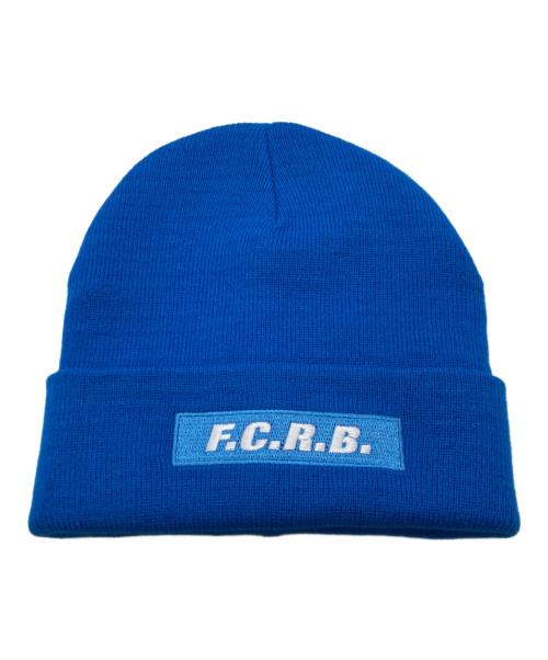 F.C.R.B.（エフシーレアルブリストル）F.C.R.B. (エフシーレアルブリストル) EMBROIDERY LOGO BEANIE ブルー 未使用品の古着・服飾アイテム