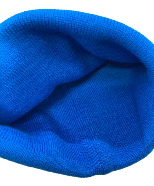 F.C.R.B.（エフシーレアルブリストル）F.C.R.B. (エフシーレアルブリストル) EMBROIDERY LOGO BEANIE ブルー 未使用品の古着・服飾アイテム