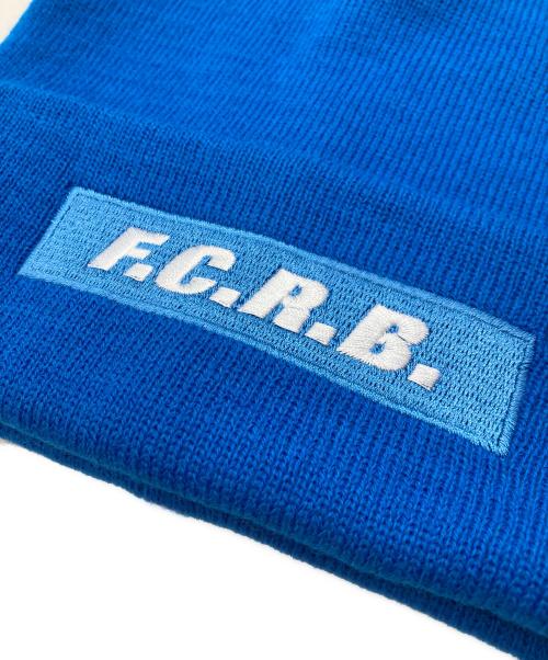 F.C.R.B.（エフシーレアルブリストル）F.C.R.B. (エフシーレアルブリストル) EMBROIDERY LOGO BEANIE ブルー 未使用品の古着・服飾アイテム