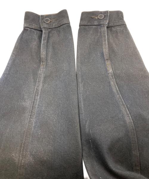 Wrangler（ラングラー）Wrangler (ラングラー) ペイント加工UGGED WEAR DENIM JACKET ブラック サイズ:Ｍの古着・服飾アイテム