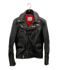 Lewis Leathers（ルイスレザース）の古着「サイクロンレザージャケット」｜ブラック