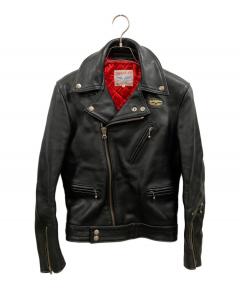 希少サイズ schott 643evs ライダースジャケット 2way ライナー 中古・古着通販】Schott (ショット) 643ライナー付レザーライダース