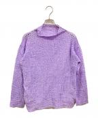 ISSEY MIYAKEイッセイミヤケ）の古着「長袖カットソー」｜パープル