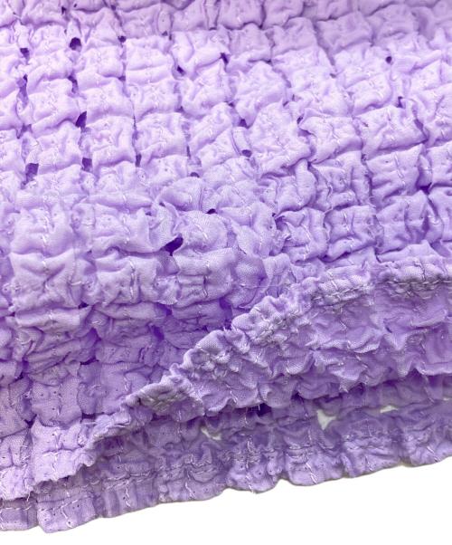 ISSEY MIYAKE（イッセイミヤケ）ISSEY MIYAKE (イッセイミヤケ) 長袖カットソー パープル サイズ:2の古着・服飾アイテム