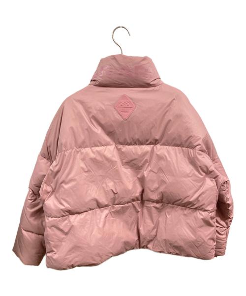 UNDER ARMOUR（アンダーアーマー）UNDER ARMOUR (アンダーアーマー) UAコールドギアインフラレッド ダウン パッファー フーディ ピンク サイズ:Lの古着・服飾アイテム