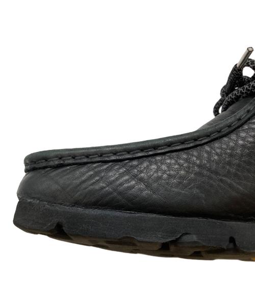 CLARKS ORIGINALS（クラークス オリジナルズ）CLARKS ORIGINALS (クラークス オリジナルズ) レザーワラビー ブラック サイズ:27cmの古着・服飾アイテム