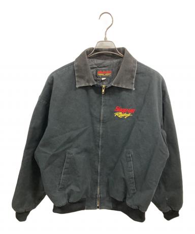 S*様 Snap-on スナップオン ダック アクティブジャケット グレー Lメ 中古・古着通販】SNAP-ON (スナップオン) ダック地ワークジャケット