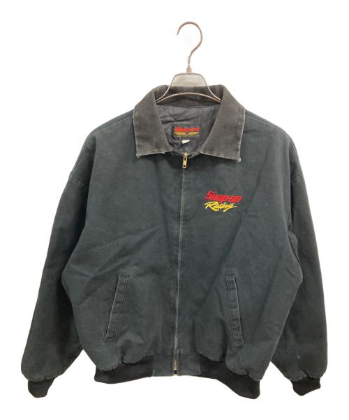 SNAP-ON（スナップオン）SNAP-ON (スナップオン) ダック地ワークジャケット ブラック サイズ:Lの古着・服飾アイテム