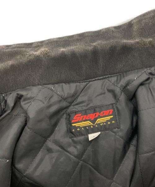 SNAP-ON（スナップオン）SNAP-ON (スナップオン) ダック地ワークジャケット ブラック サイズ:Lの古着・服飾アイテム