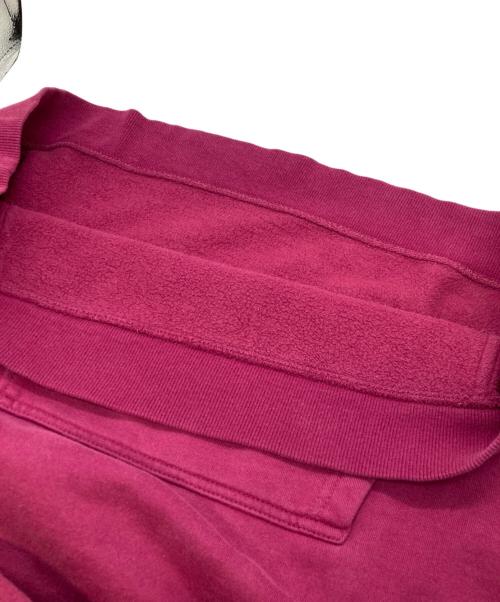 stussy（ステューシー）stussy (ステューシー) 刺繍ロゴプルオーバーパーカー パープル サイズ:XLの古着・服飾アイテム