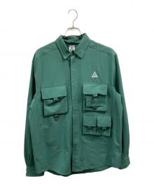 NIKE ACG（ナイキエーシージー）の古着「DF UV DEV TRAIL TOP」｜グリーン