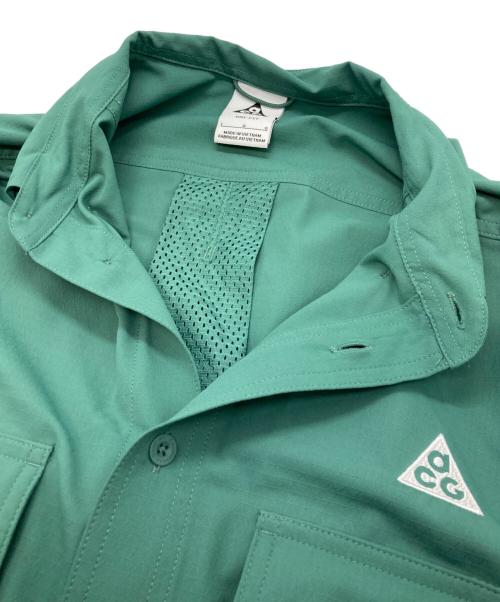 NIKE ACG（ナイキエーシージー）NIKE ACG (ナイキエーシージー) DF UV DEV TRAIL TOP グリーン サイズ:Lの古着・服飾アイテム