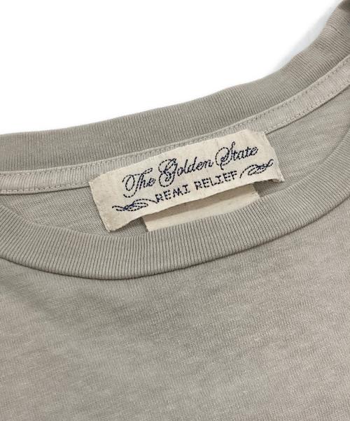 REMI RELIEF（レミレリーフ）REMI RELIEF (レミレリーフ) 7分袖Tシャツ グレー サイズ:Ｍの古着・服飾アイテム