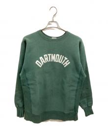 Champion（チャンピオン）の古着「TRUE TO ARCHIVES REVERSE WEAVE CREW NECK SWEAT YALE」｜グリーン