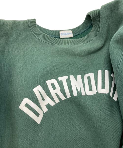 Champion（チャンピオン）Champion (チャンピオン) TRUE TO ARCHIVES REVERSE WEAVE CREW NECK SWEAT YALE グリーン サイズ:Lの古着・服飾アイテム